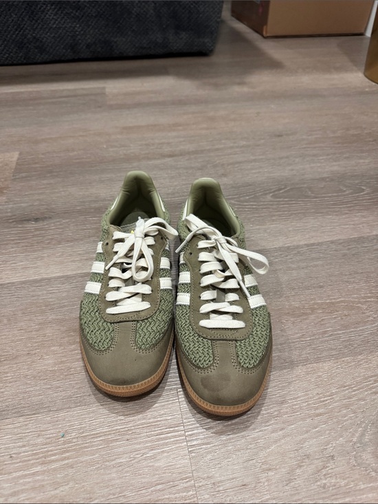 adidas Other - Adidas sambas sage green rattan